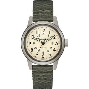Bulova Hack Automatic Green Nylon Mens Watch